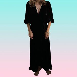 Ganni velvet dress, size 34